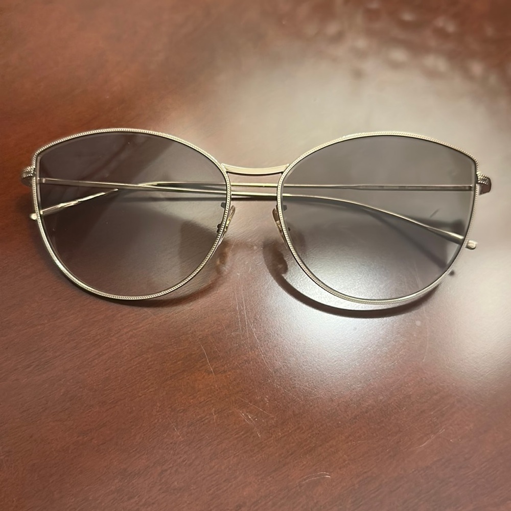 Oliver Peoples Marianela wire frame sunglasses, pristine condition